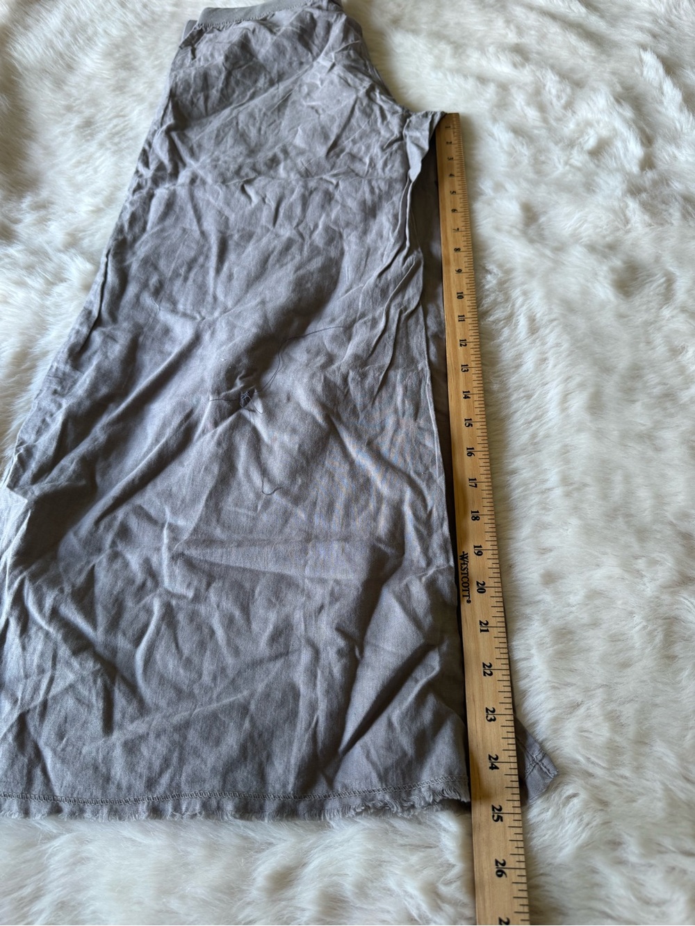Wearables Wide Leg Taupe Linen-Blend Pants - Picture 11 of 12